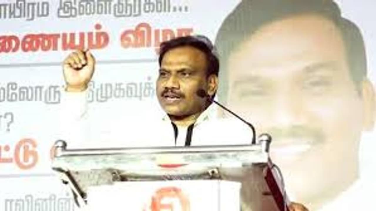 மாநில சுயாட்சி இல்லையென்றால் !! தனி தமிழ்நாடு கேட்போம்.. ஸ்டாலின் முன்னிலையில் மிரட்டல் விடும் ஆ.ராசா..?