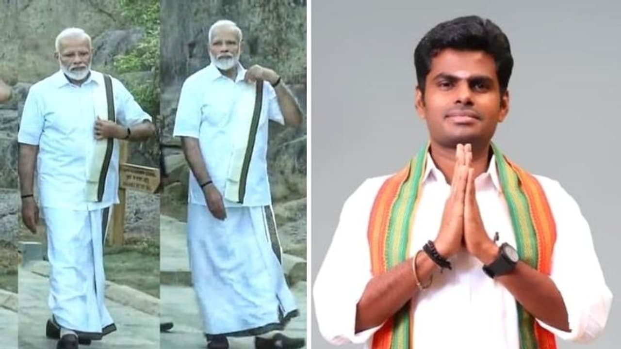 மோடியின் தரிசனத்திற்காக காத்திருக்கும் தொண்டர்கள்.! திருவிழாவாக கொண்டாட காத்திருக்கும் மக்கள் அண்ணாமலை