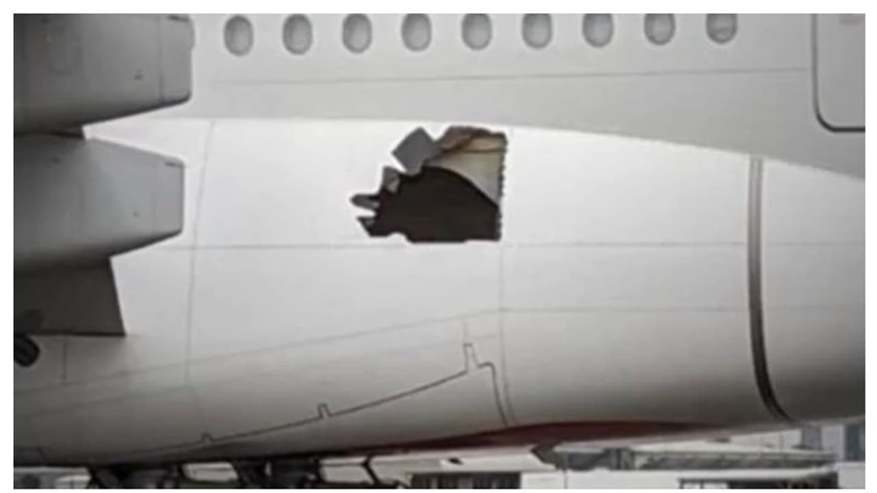 എമിറേറ്റ്‌സ് വിമാനത്തില്‍ ദ്വാരം കണ്ടെത്തി; അപകടമില്ലാതെ ലക്ഷ്യസ്ഥാനത്തിറക്കി