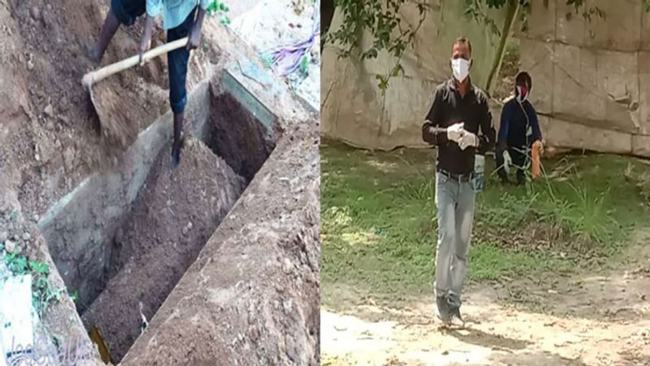 रमजान के शव को 'सूरज' बता रहा हिंदू परिवार, डीएम ने डीएनए परीक्षण के लिए दफनाई गई बॉडी को निकलवाया बाहर रमजान के शव को 'सूरज' बता रहा हिंदू परिवार, डीएम ने डीएनए परीक्षण के लिए दफनाई गई बॉडी को निकलवाया बाहर