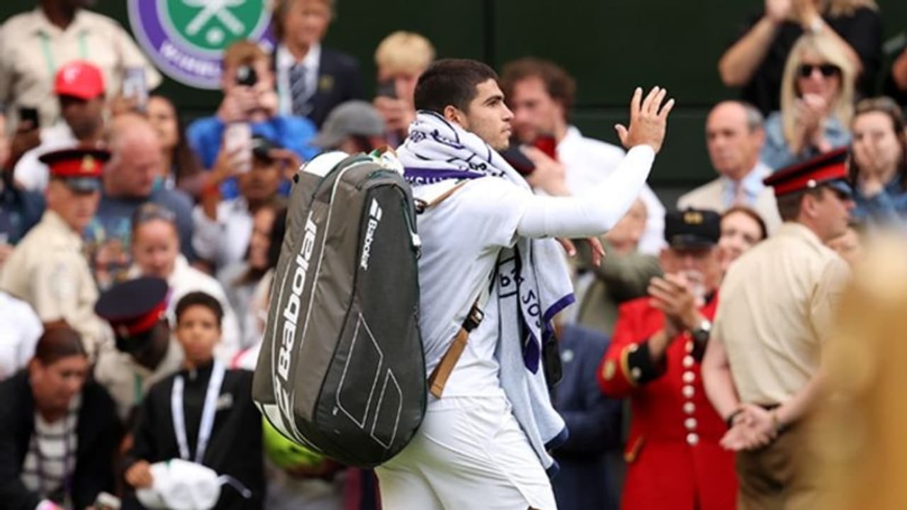 Wimbledon 2022: After 4th round exit, Alcaraz wishes Sinner luck for Djokovic clash