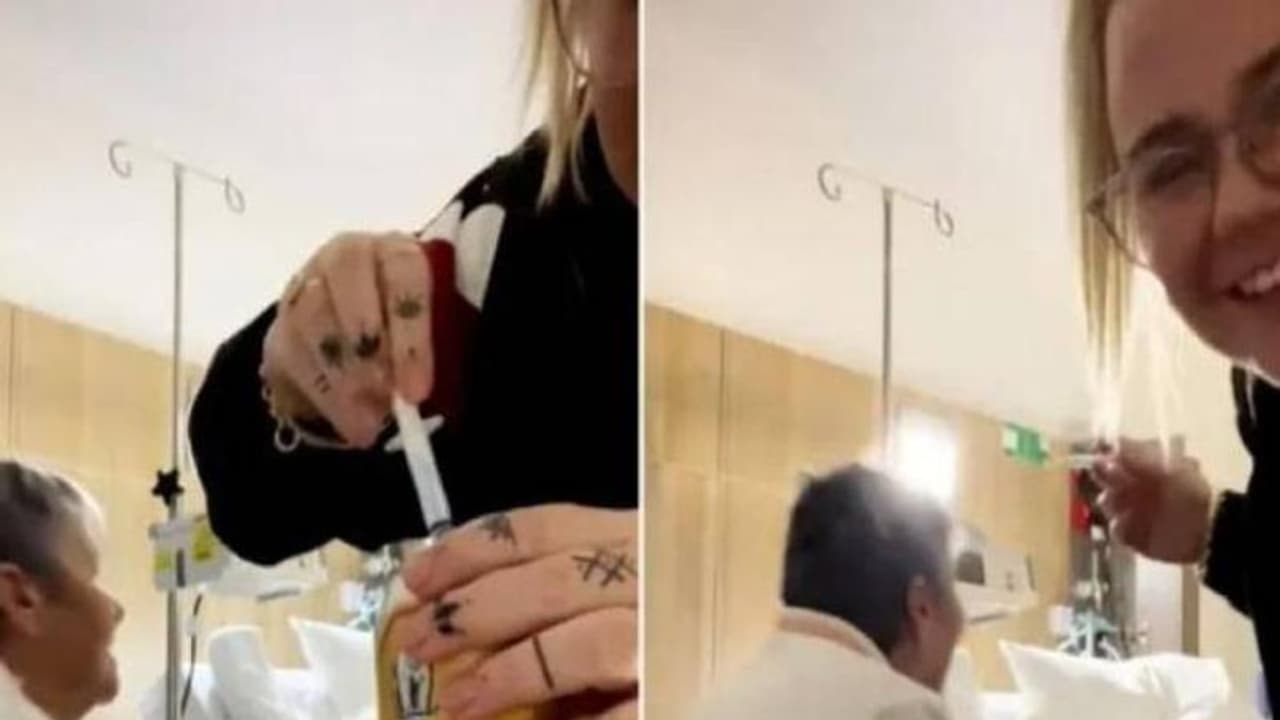 അച്ഛന്റെ അവസാനത്തെ ആഗ്രഹം നിറവേറ്റണം, പ്രിയപ്പെട്ട മദ്യം സിറിഞ്ചിലാക്കി നൽകി മകൾ അച്ഛന്റെ അവസാനത്തെ ആഗ്രഹം നിറവേറ്റണം, പ്രിയപ്പെട്ട മദ്യം സിറിഞ്ചിലാക്കി നൽകി മകൾ