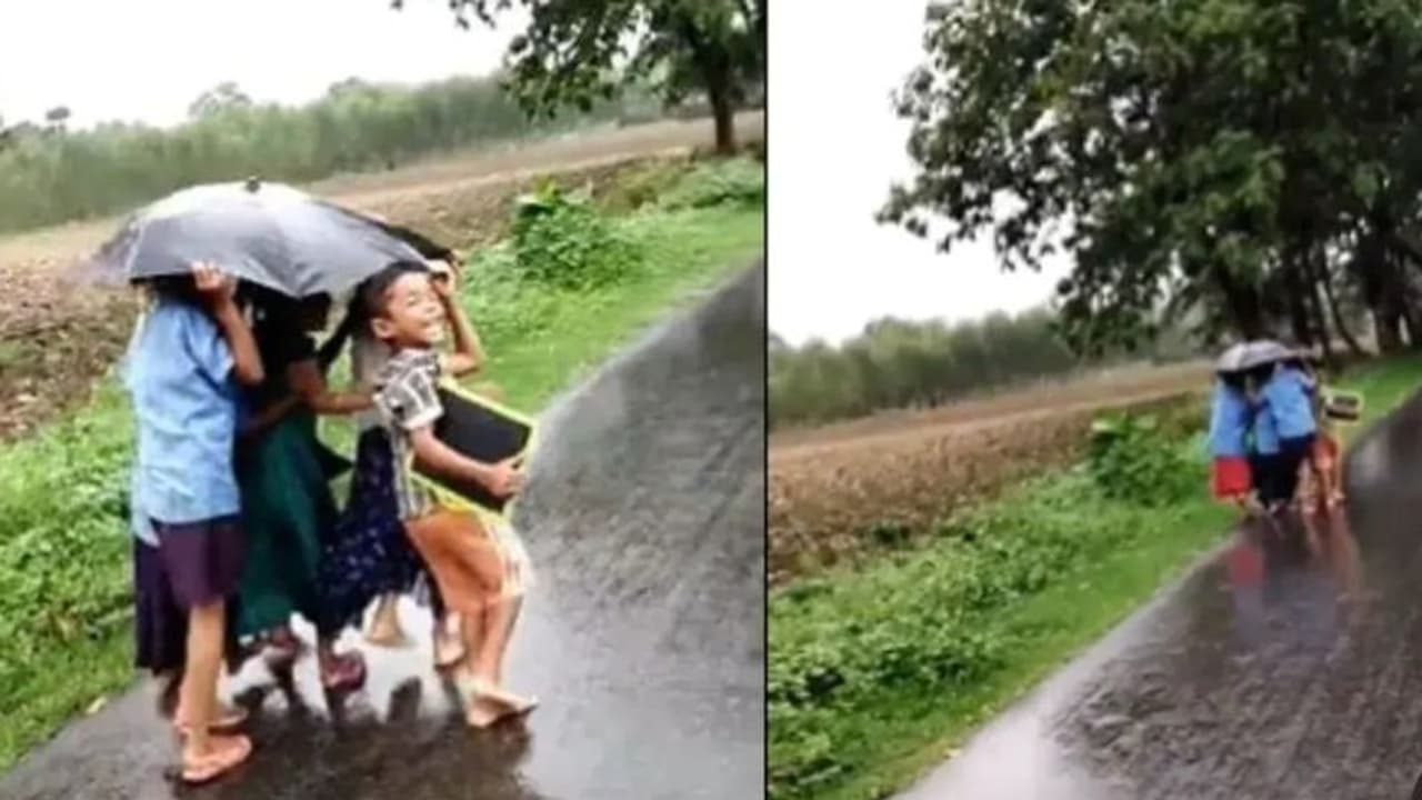 ಬಾಲ್ಯದ ಸಿಹಿ ದಿನಗಳ ನೆನಪಿಸಿದ ಹಳ್ಳಿಯ ಮಕ್ಕಳ ವಿಡಿಯೋ 