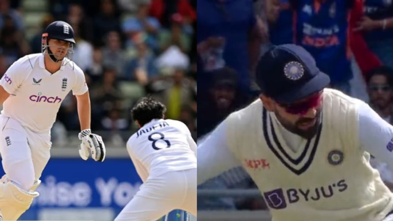 ENG vs IND : അലക്സ് ലീസിന്റെ റണ്ണൗട്ടില് വിരാട് കോലിയുടെ ആഘോഷ ആറാട്ട് വീഡിയോ ENG vs IND : അലക്സ് ലീസിന്റെ റണ്ണൗട്ടില് വിരാട് കോലിയുടെ ആഘോഷ ആറാട്ട് വീഡിയോ