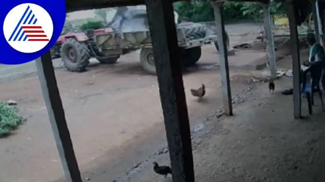 ದಾವಣಗೆರೆ: ಜೆಸಿಬಿ ಟೈರ್ ಸ್ಫೋಟಗೊಂಡು ಯುವಕ ಸಾವು: ಸಿಸಿಟಿವಿಯಲ್ಲಿ ಭಯಾನಕ ದೃಶ್ಯ ಸೆರೆ