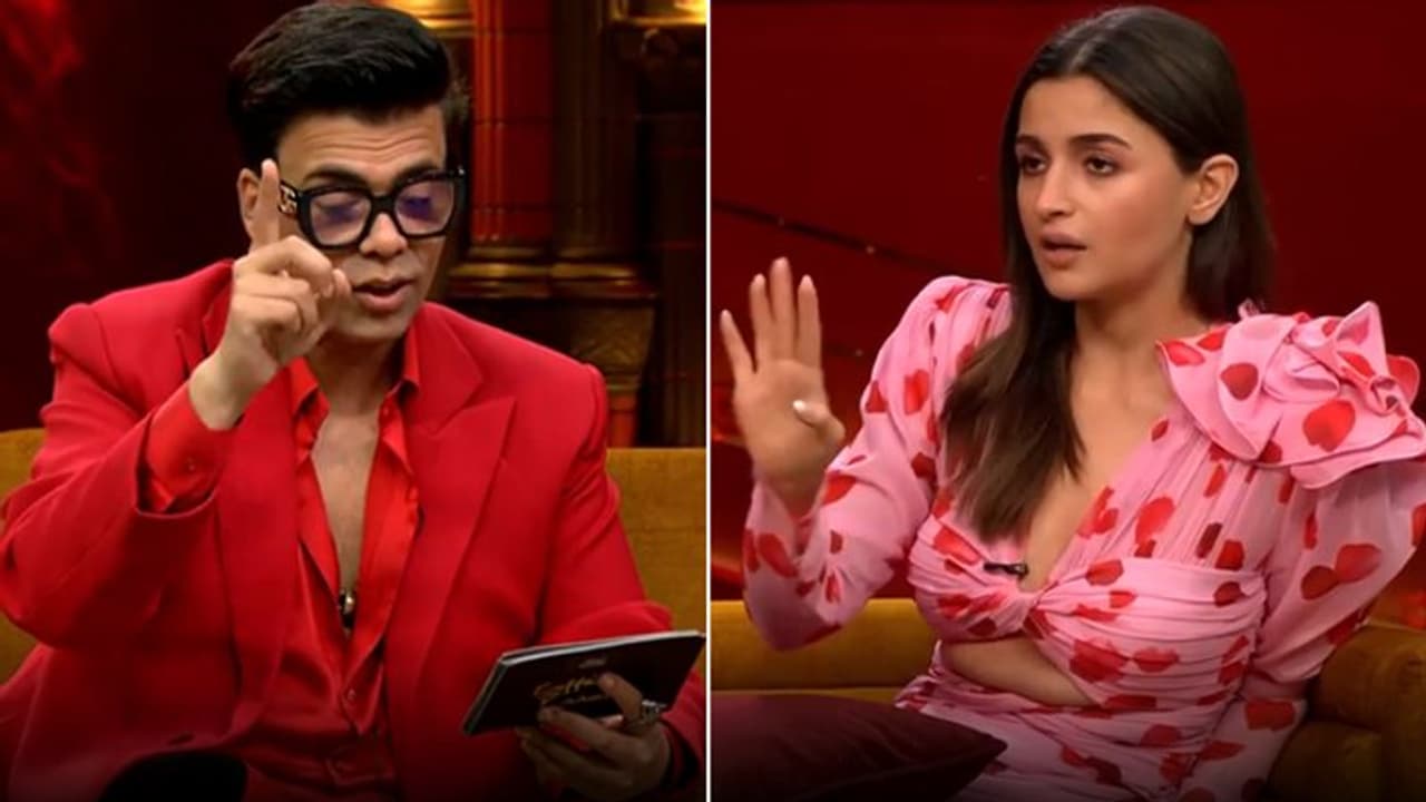 अपनी सुहागरात पर यह क्या बोल गईं आलिया भट्ट? Koffee With Karan 7 का फर्स्ट प्रोमो आया सामने अपनी सुहागरात पर यह क्या बोल गईं आलिया भट्ट? Koffee With Karan 7 का फर्स्ट प्रोमो आया सामने