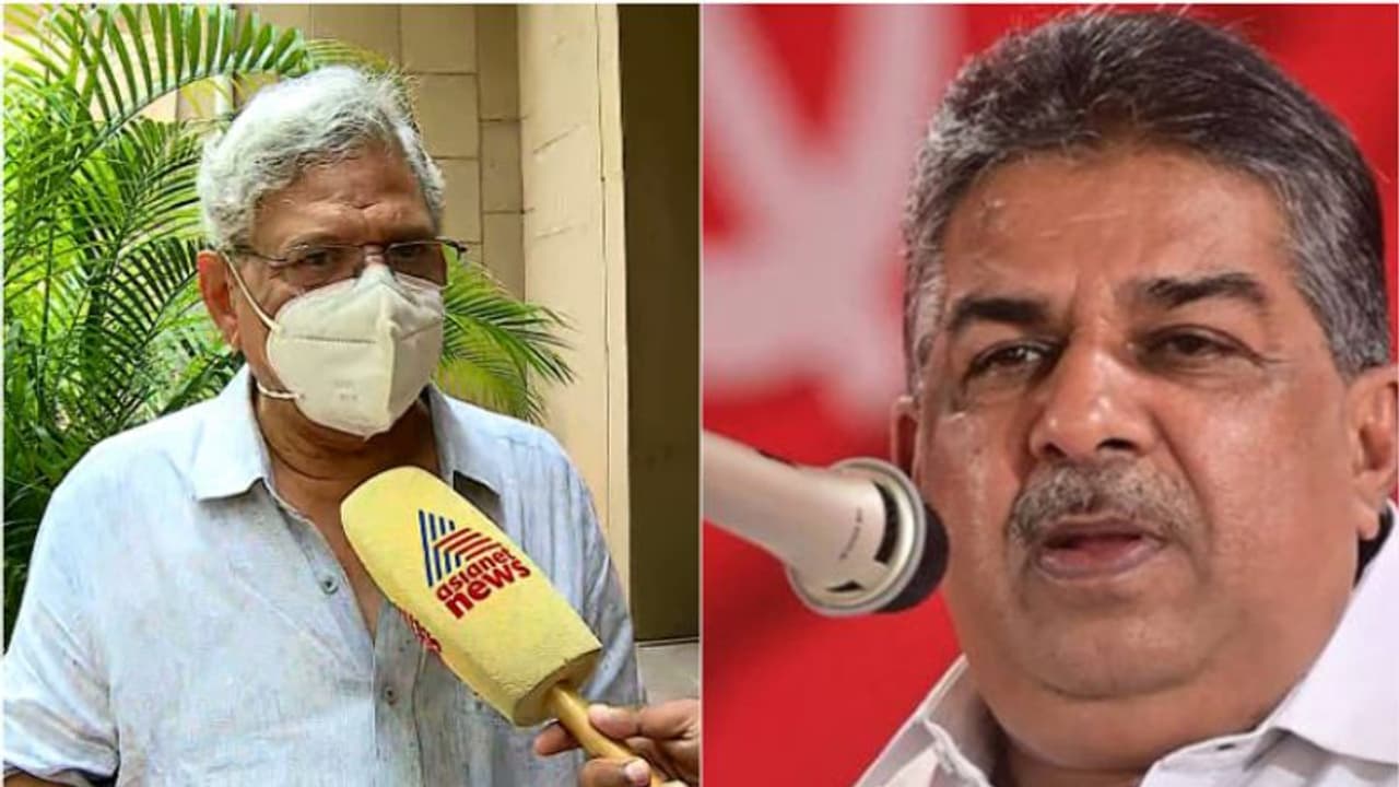 സജി ചെറിയാന് വിവാദം; 'ഉചിതമായ നടപടി സംസ്ഥാന നേതൃത്വം തീരുമാനിക്കും': സീതാറാം യെച്ചൂരി സജി ചെറിയാന് വിവാദം; 'ഉചിതമായ നടപടി സംസ്ഥാന നേതൃത്വം തീരുമാനിക്കും': സീതാറാം യെച്ചൂരി