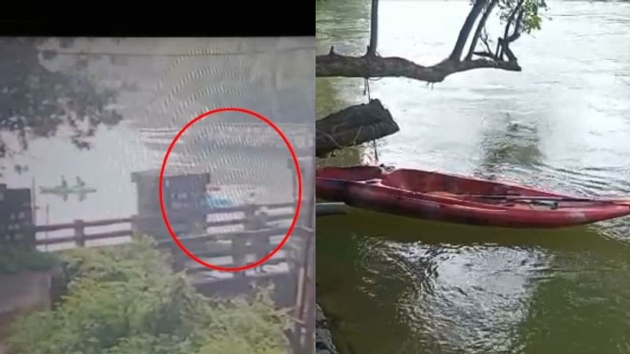 കയാക്കിങ്ങിനിടെ ഒഴുക്കിൽപ്പെട്ടു, രക്ഷപ്പെട്ടത് തലനാരിഴയ്ക്ക് കയാക്കിങ്ങിനിടെ ഒഴുക്കിൽപ്പെട്ടു, രക്ഷപ്പെട്ടത് തലനാരിഴയ്ക്ക്