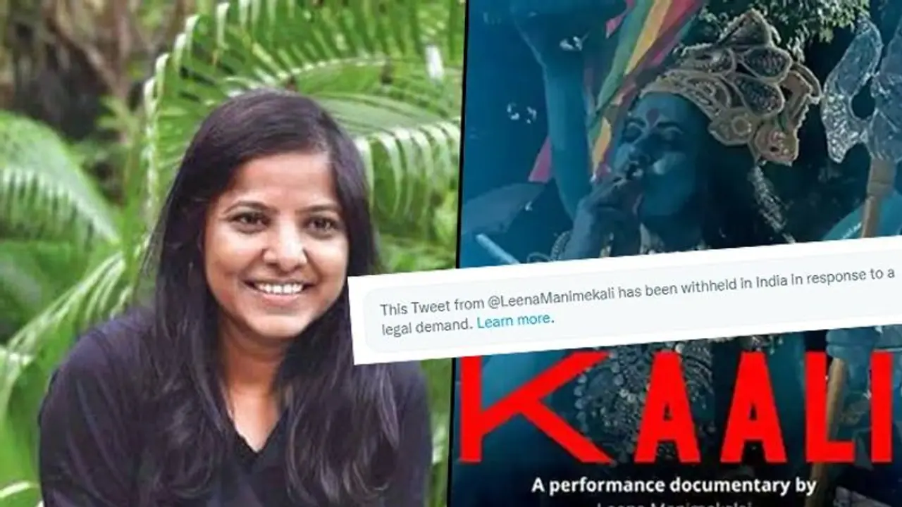 பெரும் சர்ச்சையை ஏற்படுத்திய காளி போஸ்டர்… பதிவை நீக்கி டிவிட்டர் நடவடிக்கை!! 