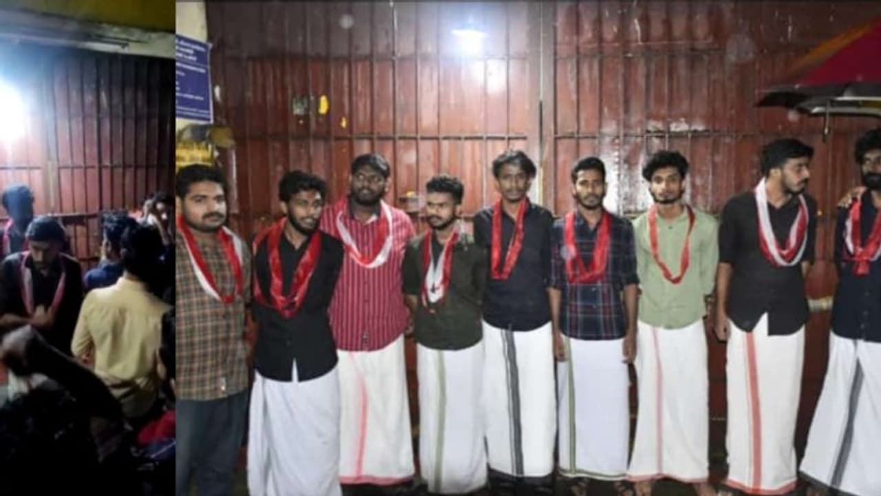 രാഹുൽ ഗാന്ധി എംപിയുടെ ഓഫീസ് ആക്രമണ കേസ്: ജാമ്യം ലഭിച്ച എസ്എഫ്ഐ പ്രവർത്തകർക്ക് വൻ വരവേൽപ്പ്