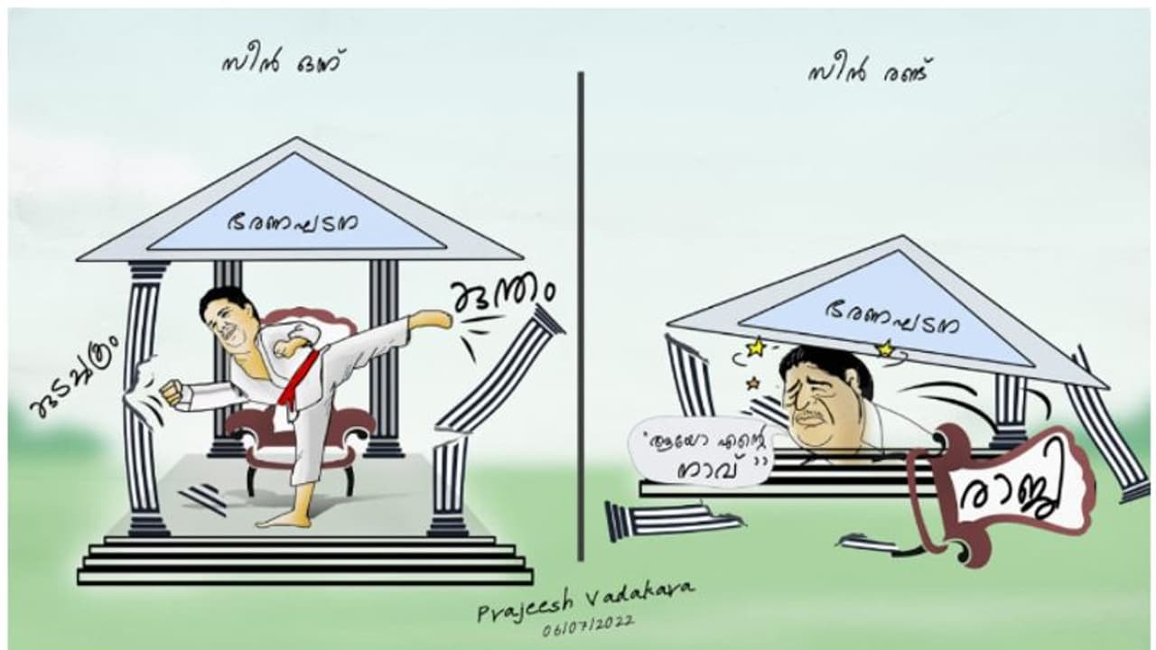 സുധാകരന്‍റെ വിശ്വസ്തനായെത്തി, വെട്ടിക്കയറി; അബദ്ധ പ്രസ്താവനയിൽ ഒടുവിൽ പടിയിറക്കം 