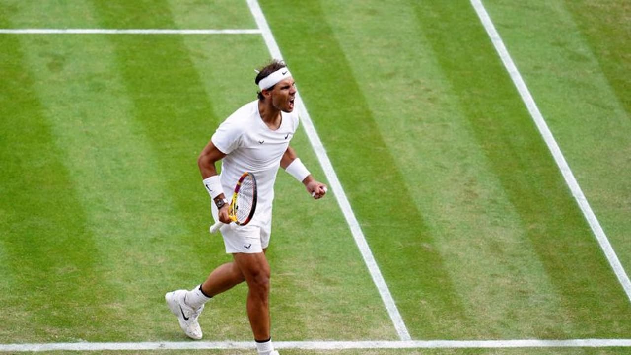 വിംബിള്ഡണ്: മാരത്തണ് പോരാട്ടം അതിജീവിച്ച് നദാല് സെമിയില് വിംബിള്ഡണ്: മാരത്തണ് പോരാട്ടം അതിജീവിച്ച് നദാല് സെമിയില്