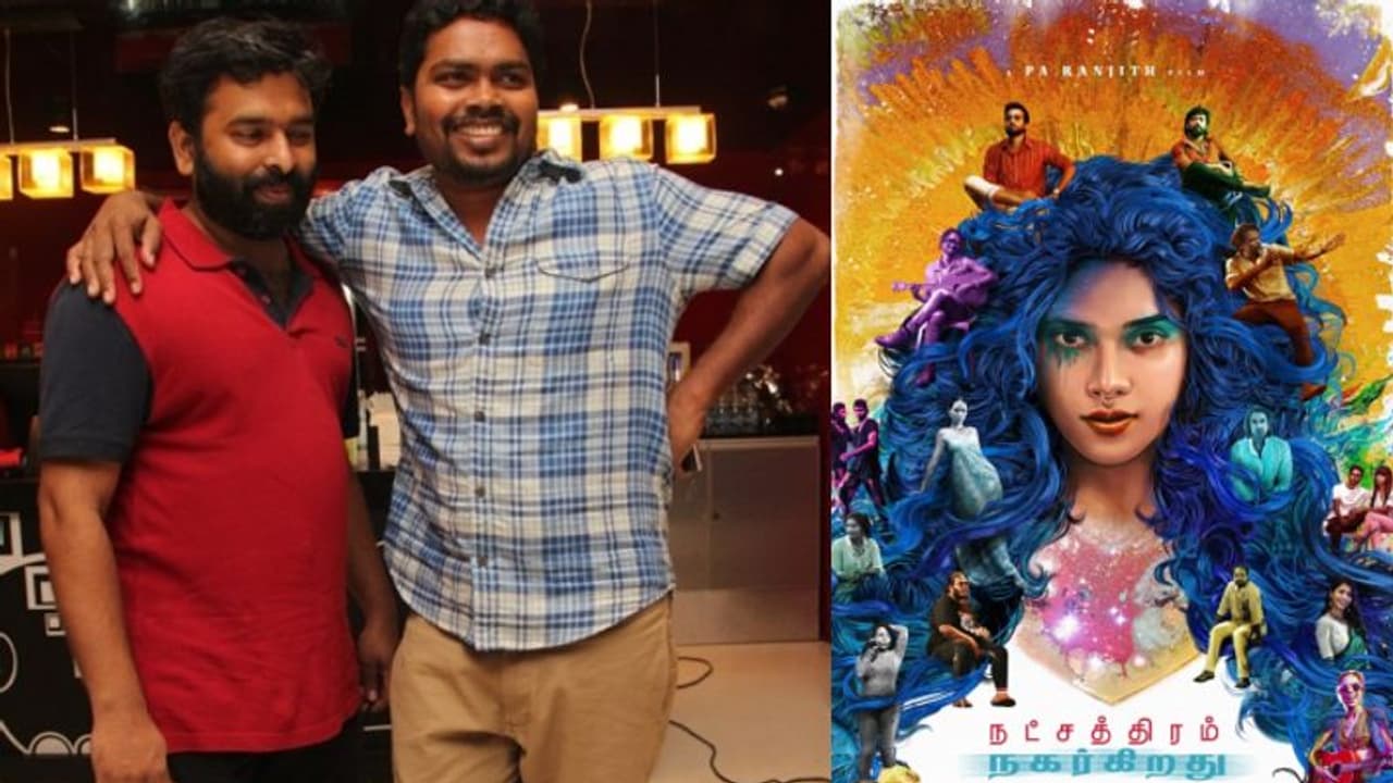 சண்டையால் உடைந்த வெற்றிக் கூட்டணி... பா.இரஞ்சித்தின் ‘நட்சத்திரம் நகர்கிறது’ படத்தில் சந்தோஷ் நாராயணன் இல்லை சண்டையால் உடைந்த வெற்றிக் கூட்டணி... பா.இரஞ்சித்தின் ‘நட்சத்திரம் நகர்கிறது’ படத்தில் சந்தோஷ் நாராயணன் இல்லை