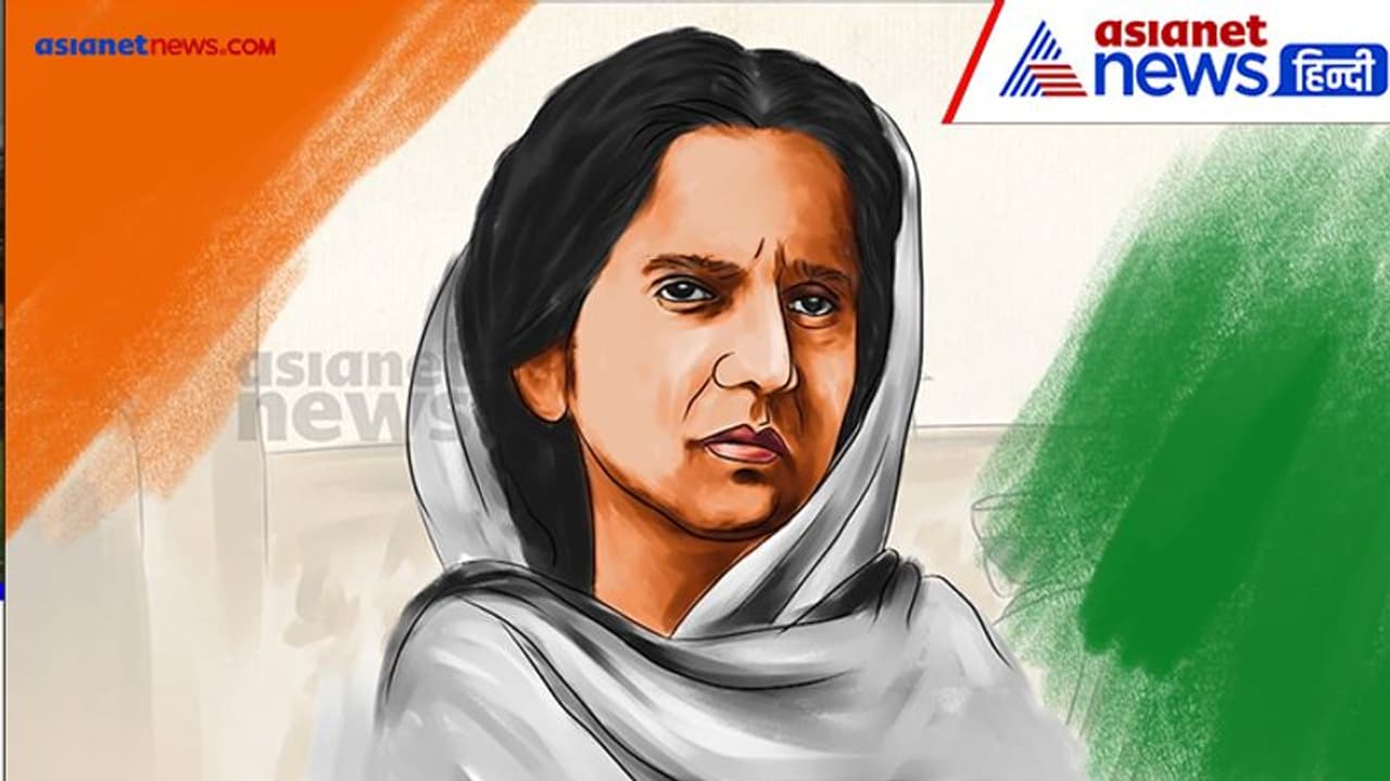 India @75: 33 ാം വയസ്സില്‍ കോണ്‍ഗ്രസ് സമ്മേളനത്തില്‍ ത്രിവര്‍ണപതാക ഉയര്‍ത്തി, ഈ ധീരയുവതി! 