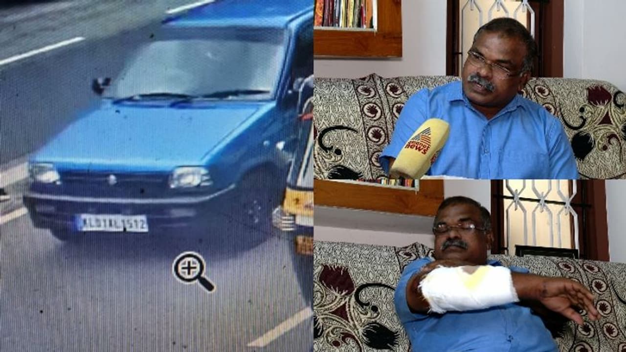 മാധ്യമപ്രവർത്തകനെ ഇടിച്ചു വീഴ്ത്തി കടന്നു കളഞ്ഞയാളെ പൊലീസ് പിടികൂടുന്നില്ലെന്ന് പരാതി 