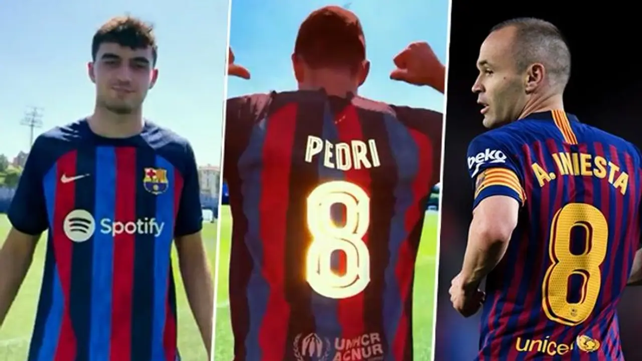 Pedri 8 era begins: Barcelona fans thrilled after youngster gets Iniesta's iconic number Pedri 8 era begins: Barcelona fans thrilled after youngster gets Iniesta's iconic number