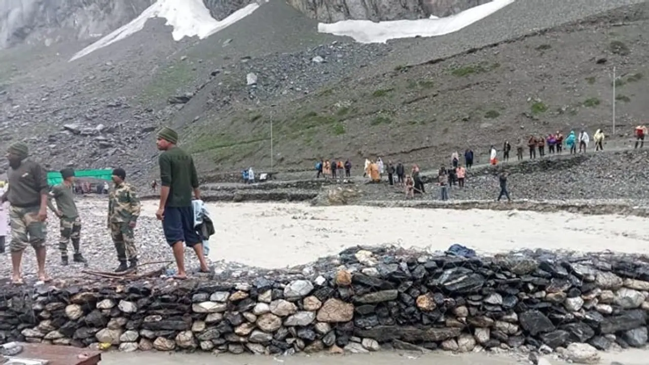 clouds burst in Jammu and Kashmir clouds burst in Jammu and Kashmir