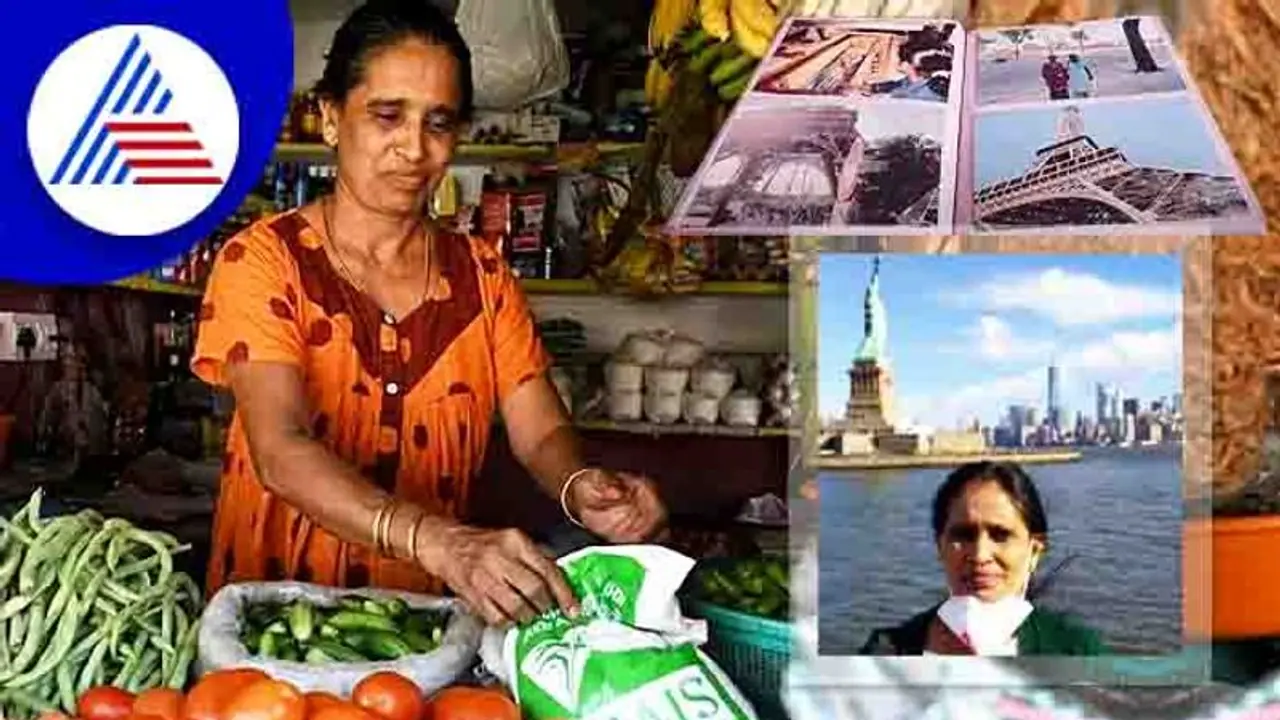 ದಿನಸಿ ಅಂಗಡಿ ನಡೆಸಿ, ಹಣ ಉಳಿಸಿ 11 ದೇಶ ಸುತ್ತಿ ಬಂದ ಕೇರಳದ ಮಹಿಳೆ 