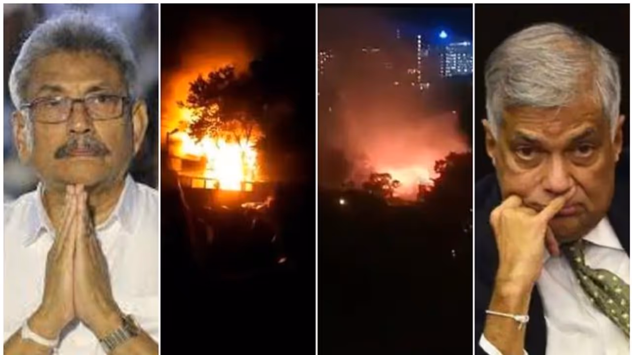 കലാപകലുഷിതം ലങ്ക: പ്രധാനമന്ത്രിയുടെ വീടിന് തീയിട്ടു, പ്രസിഡന്‍റ് ഒഴിയും; കേരള തീരത്തും അഭയാർത്ഥി പ്രവാഹ സാധ്യത