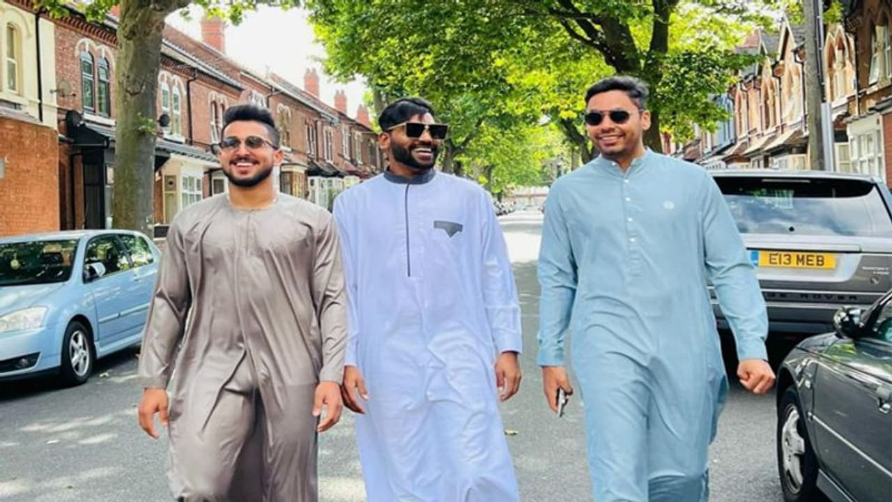 बर्मिंघम में इस तरह ईद मनाते नजर आएं भारतीय टीम के खिलाड़ी, वायरल हो रही फोटोज