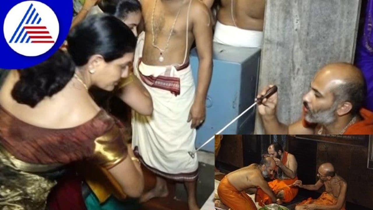 ಶ್ರೀ ಕೃಷ್ಣ ಮಠದಲ್ಲಿ ತಪ್ತಮುದ್ರಾ ಧಾರಣೆ; ಯತಿಗಳಿಂದ ಮುದ್ರೆ ಹಾಕಿಸಿಕೊಳ್ಳಲು ಮುಗಿಬಿದ್ದ ಭಕ್ತರು