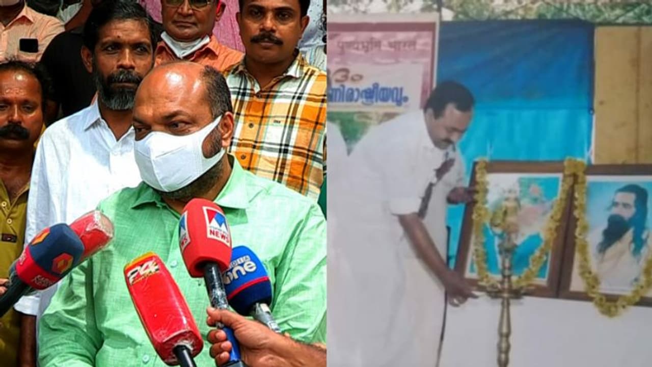 'കേരളത്തിൽ ബിജെപിയും കോൺഗ്രസും ഒരേ തൂവൽ പക്ഷികൾ, RSS വേദിയിലെ നേതാക്കളുടെ സാന്നിദ്ധ്യം തെളിവ്': പി രാജീവ് 'കേരളത്തിൽ ബിജെപിയും കോൺഗ്രസും ഒരേ തൂവൽ പക്ഷികൾ, RSS വേദിയിലെ നേതാക്കളുടെ സാന്നിദ്ധ്യം തെളിവ്': പി രാജീവ്