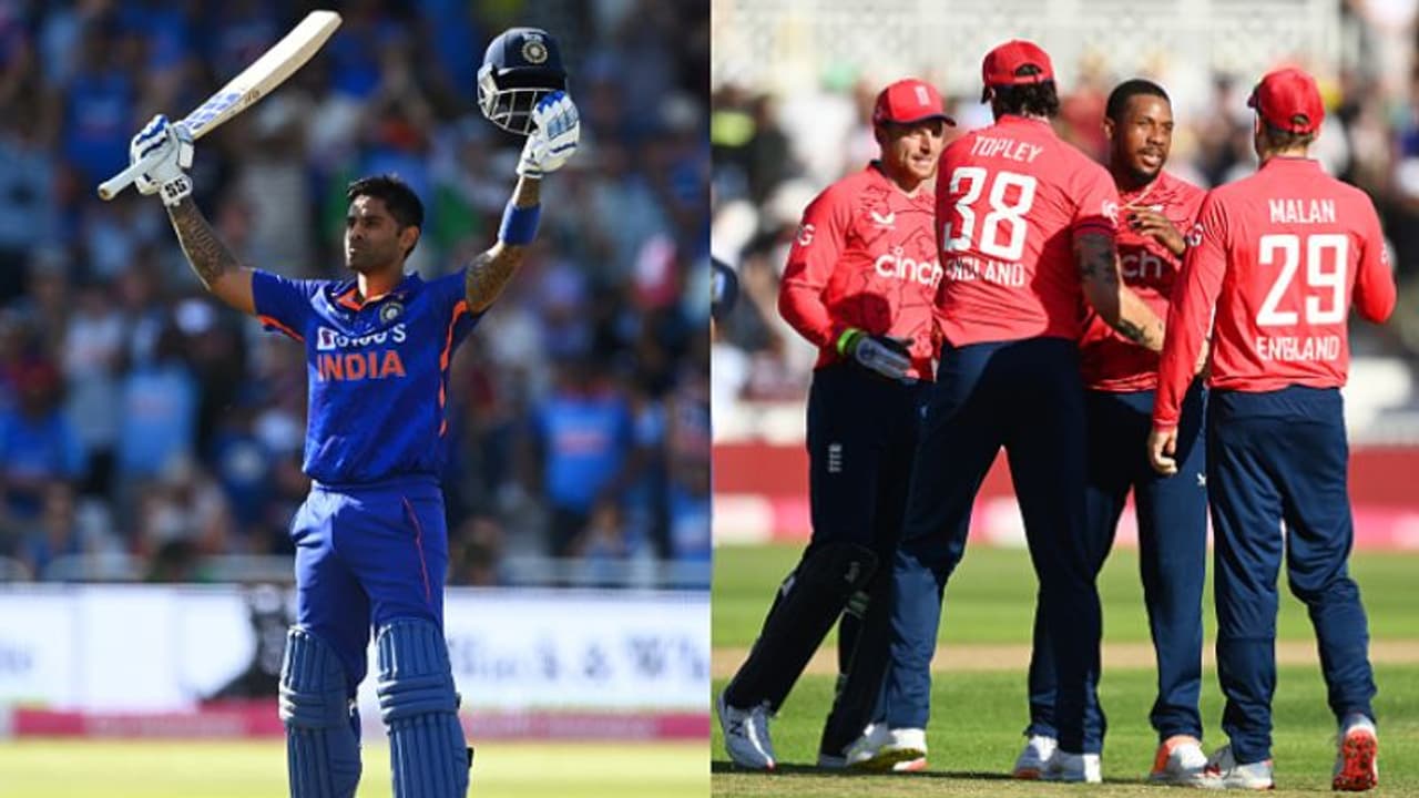 Ind vs Eng T20 ব্যর্থ গেল সূর্যকুমার যাদবের সেঞ্চুরি, তৃতীয় টি২০ তে ১৭ রানে জিতল ইংল্যান্ড Ind vs Eng T20 ব্যর্থ গেল সূর্যকুমার যাদবের সেঞ্চুরি, তৃতীয় টি২০ তে ১৭ রানে জিতল ইংল্যান্ড