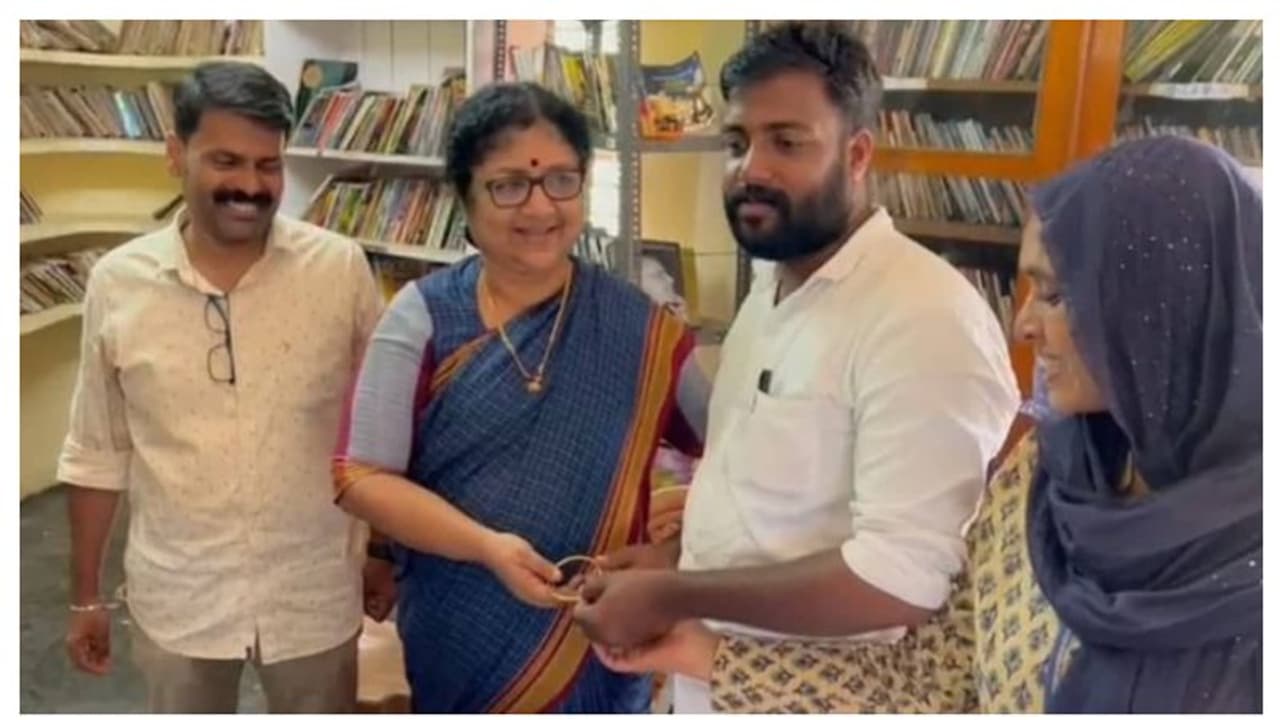 വൃക്കരോഗിയായ വിവേകിന്റെ കഥ കരളലിയിച്ചു; സ്വർണവള ഊരി നൽകി മന്ത്രി ആർ ബിന്ദു