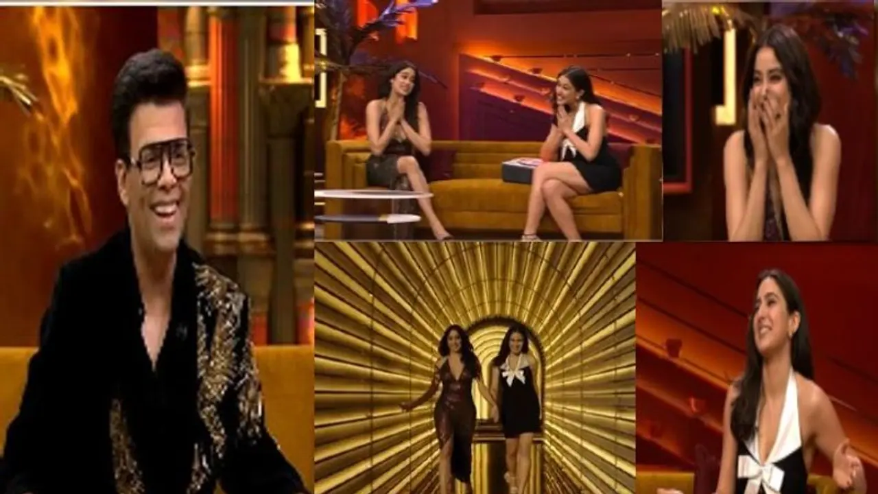 'বিজয় দেবেরাকোন্ডা' কে ডেট করতে চান সারা, করণ জোহরের শোএ প্রেম বিচ্ছেদ নিয়ে অকপটে জাহ্নবী সারা! 'বিজয় দেবেরাকোন্ডা' কে ডেট করতে চান সারা, করণ জোহরের শোএ প্রেম বিচ্ছেদ নিয়ে অকপটে জাহ্নবী সারা!