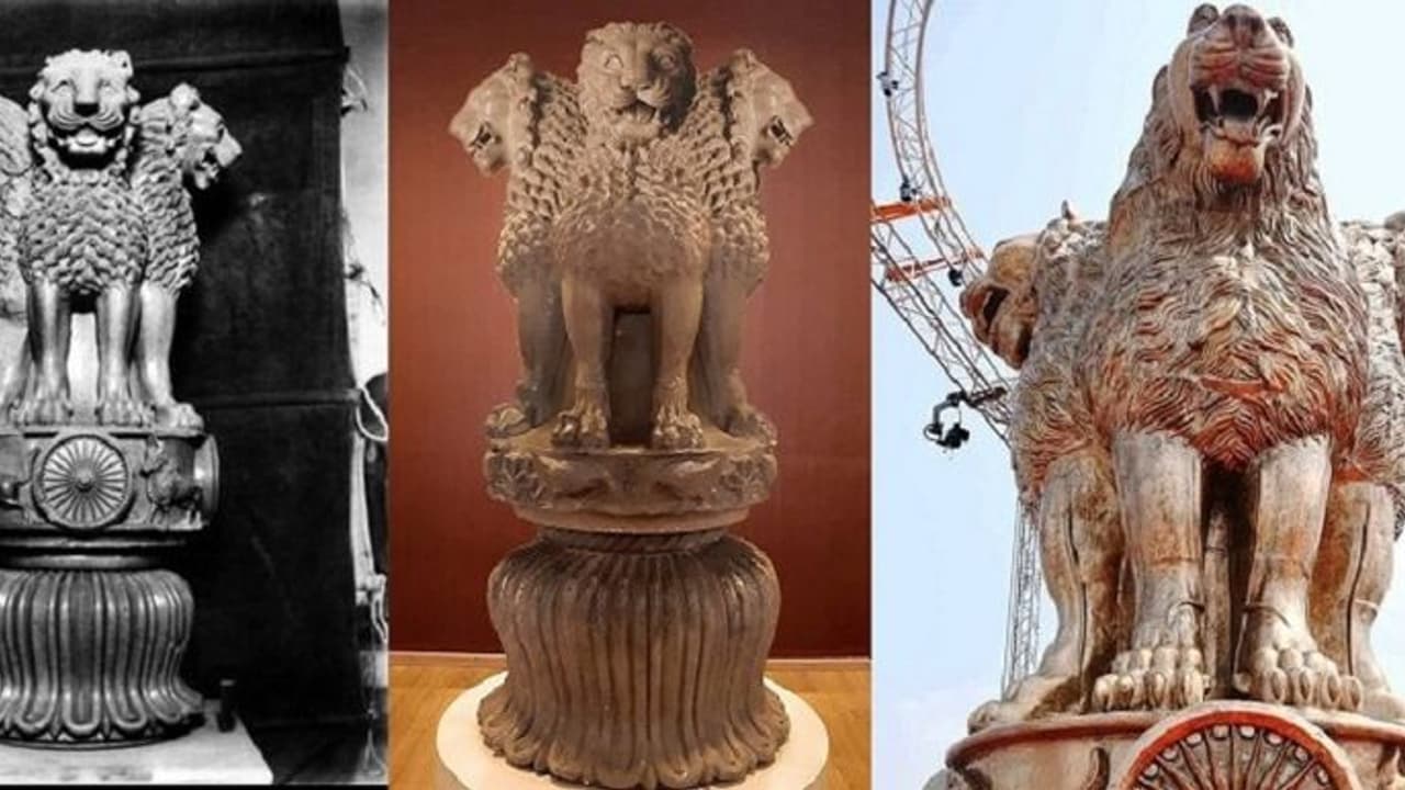 ರಾಷ್ಟ್ರ ಲಾಂಛನದ ಸಿಂಹದ ಉಗ್ರಾವತಾರಕ್ಕೆ ಕಾಂಗ್ರೆಸ್‌ ಕ್ಯಾತೆ, ಕೇಂದ್ರದ ವಿರುದ್ಧ ಮತ್ತೊಂದು ರಣಕಹಳೆ!