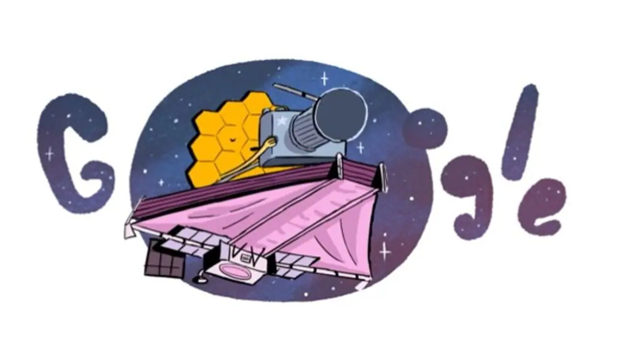 Google Doodle celebrates James Webb Space Telescope's deepest photo of universe