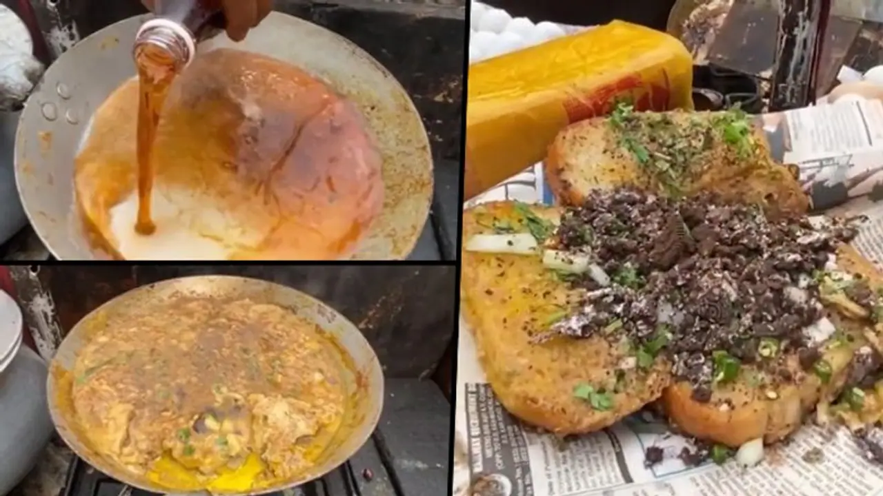 After chocolate ice cream sandwich, netizens irked with cola Oreo bread omelette: watch the video