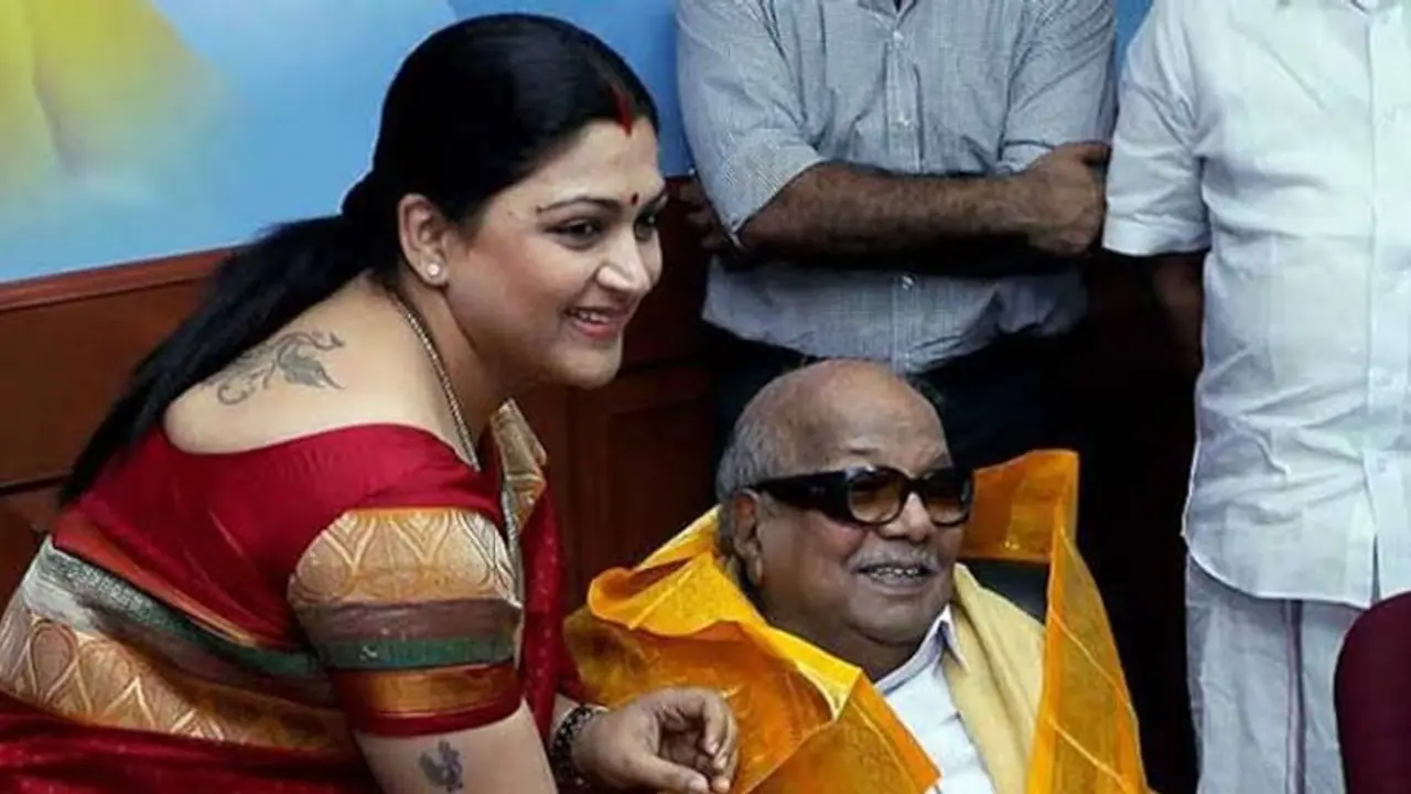 கருணாநிதிக்கு நன்றி தெரிவித்த குஷ்பு... என்ன காரணம் தெரியுமா?