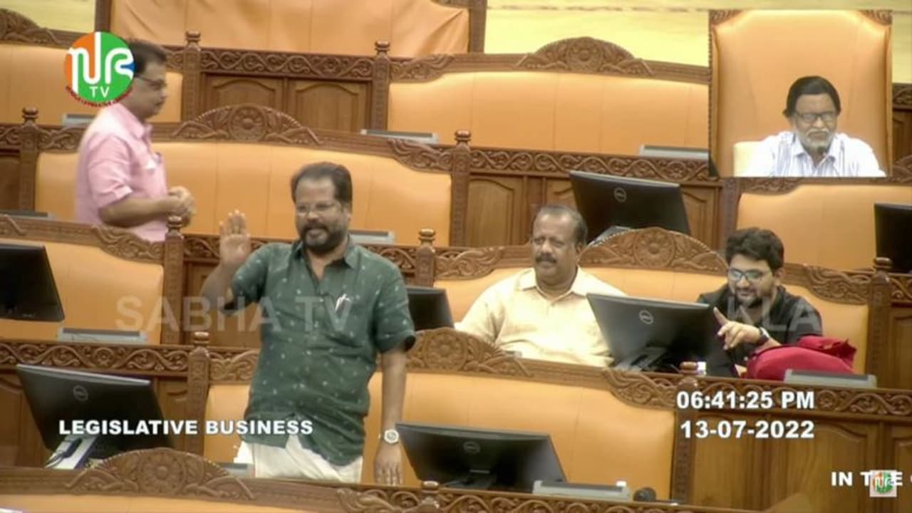 'ആട് കടിച്ച പ്ലാവിൻ തൈ പോലെ, പ്രത്യേക ട്രീറ്റ്മെന്റ് വേണം; കോൺഗ്രസിനെ കണക്കറ്റ് പരിഹസിച്ച് പി ബാലചന്ദ്രൻ 'ആട് കടിച്ച പ്ലാവിൻ തൈ പോലെ, പ്രത്യേക ട്രീറ്റ്മെന്റ് വേണം; കോൺഗ്രസിനെ കണക്കറ്റ് പരിഹസിച്ച് പി ബാലചന്ദ്രൻ