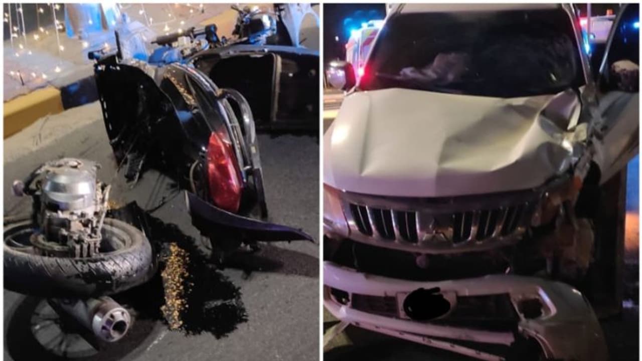 യുഎഇയില് ചുവപ്പ് സിഗ്നല് ലംഘിച്ച ബൈക്ക് യാത്രക്കാരന് കാറിടിച്ച് മരിച്ചു യുഎഇയില് ചുവപ്പ് സിഗ്നല് ലംഘിച്ച ബൈക്ക് യാത്രക്കാരന് കാറിടിച്ച് മരിച്ചു