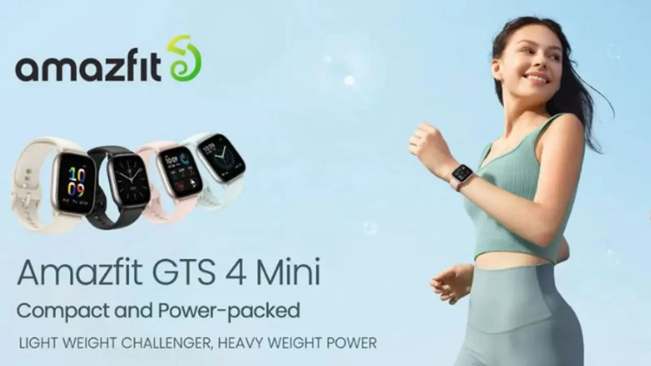 आ गई सबसे एडवांस्ड AMOLED डिस्प्ले वाली Amazfit GTS 4 Mini वॉच, फुल चार्ज में 15 दिन चलेगी