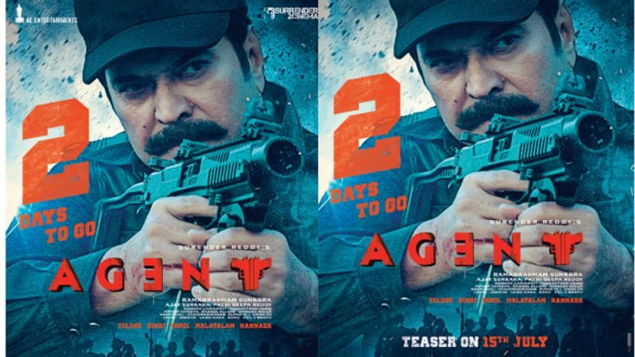 മമ്മൂട്ടിയുടെ 'ഏജന്റ്', പുതിയ പോസ്റ്റര്‍ ശ്രദ്ധ നേടുന്നു