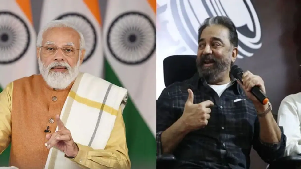 மிஸ்டர் ஹிட்லர் இது ஜெர்மனி அல்ல.. மன்னராட்சி முறையை கொண்டுவர துடிக்கிறீர்களோ? மோடியை வச்சு விளாசும் கமல்.!