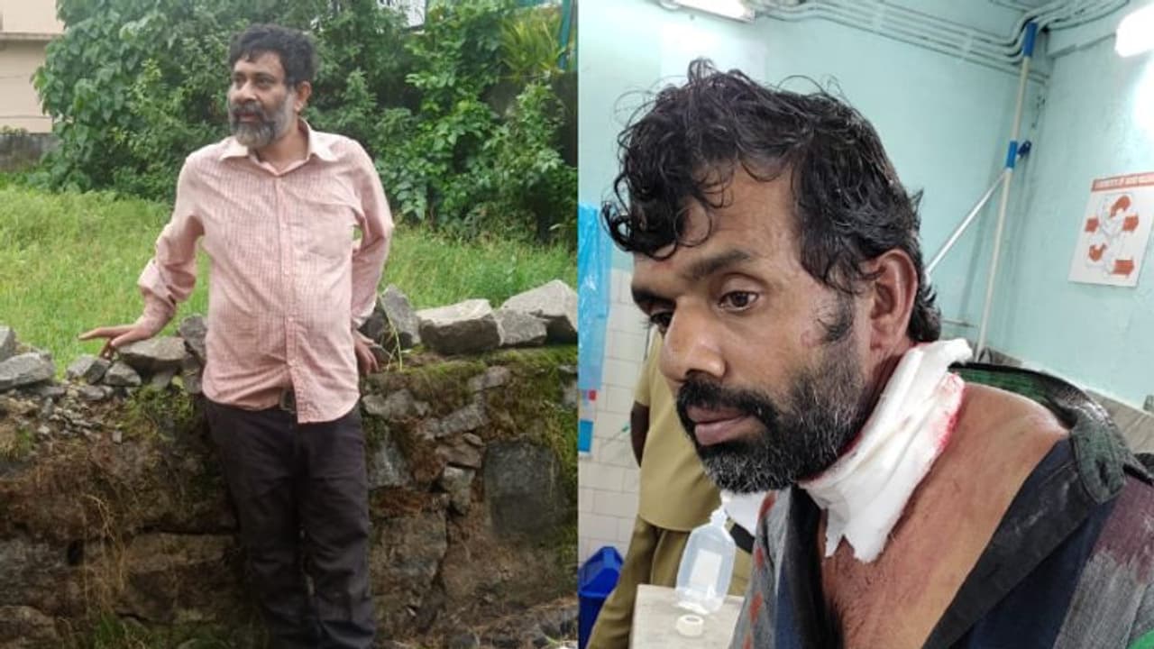 'തൃശ്ശൂരിനെ' കളിയാക്കി, ഷെയറിട്ട് മദ്യം കഴിക്കുന്നതിനിടെ തര്ക്കം; 45 കാരനെ കഴുത്തറുത്ത് കൊല്ലാന് ശ്രമം 'തൃശ്ശൂരിനെ' കളിയാക്കി, ഷെയറിട്ട് മദ്യം കഴിക്കുന്നതിനിടെ തര്ക്കം; 45 കാരനെ കഴുത്തറുത്ത് കൊല്ലാന് ശ്രമം
