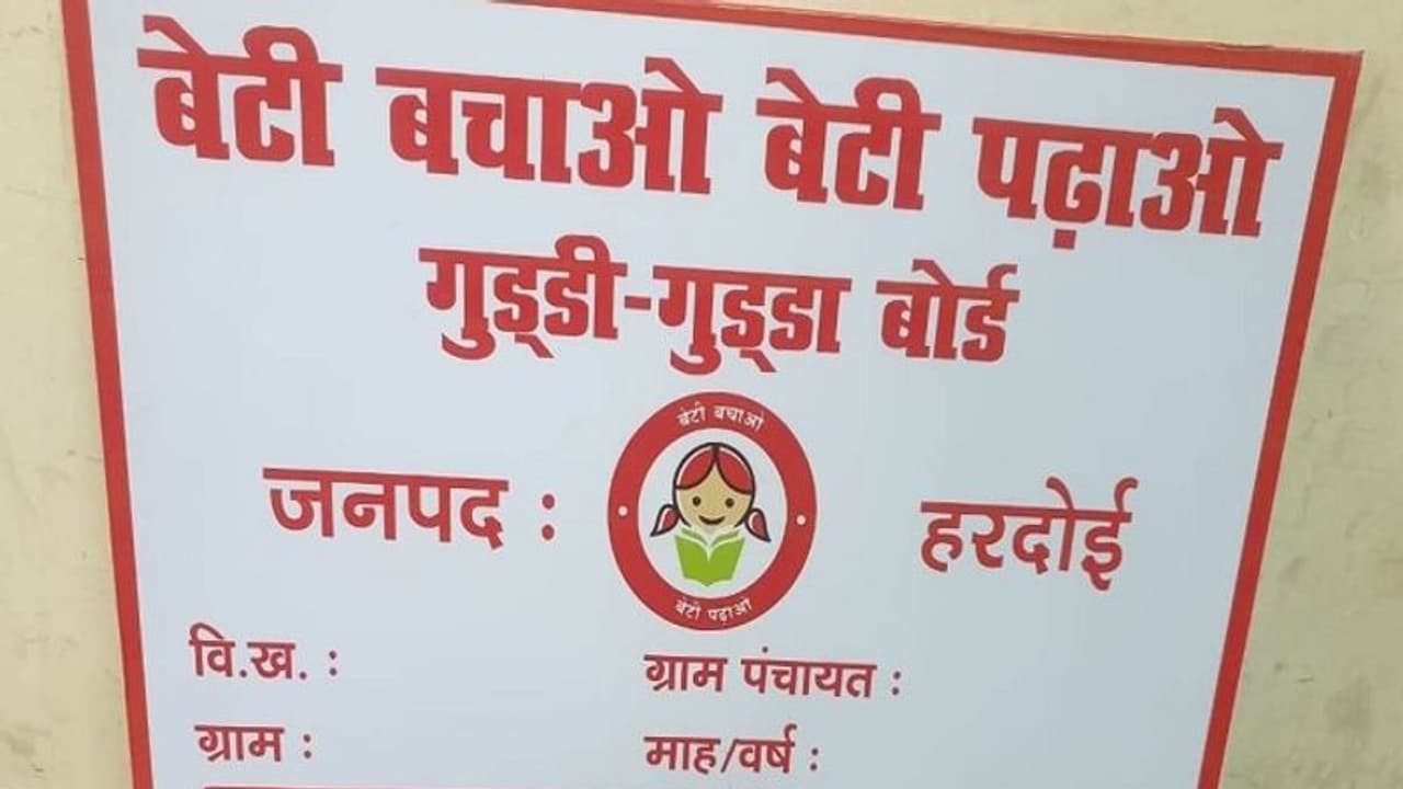 हरदोई: ग्राम पंचायत सचिवालय के बाहर लग रहे 'गुड्डी गुड्डा बोर्ड', पहले भी एक पहल बनी थी चर्चा का विषय हरदोई: ग्राम पंचायत सचिवालय के बाहर लग रहे 'गुड्डी गुड्डा बोर्ड', पहले भी एक पहल बनी थी चर्चा का विषय