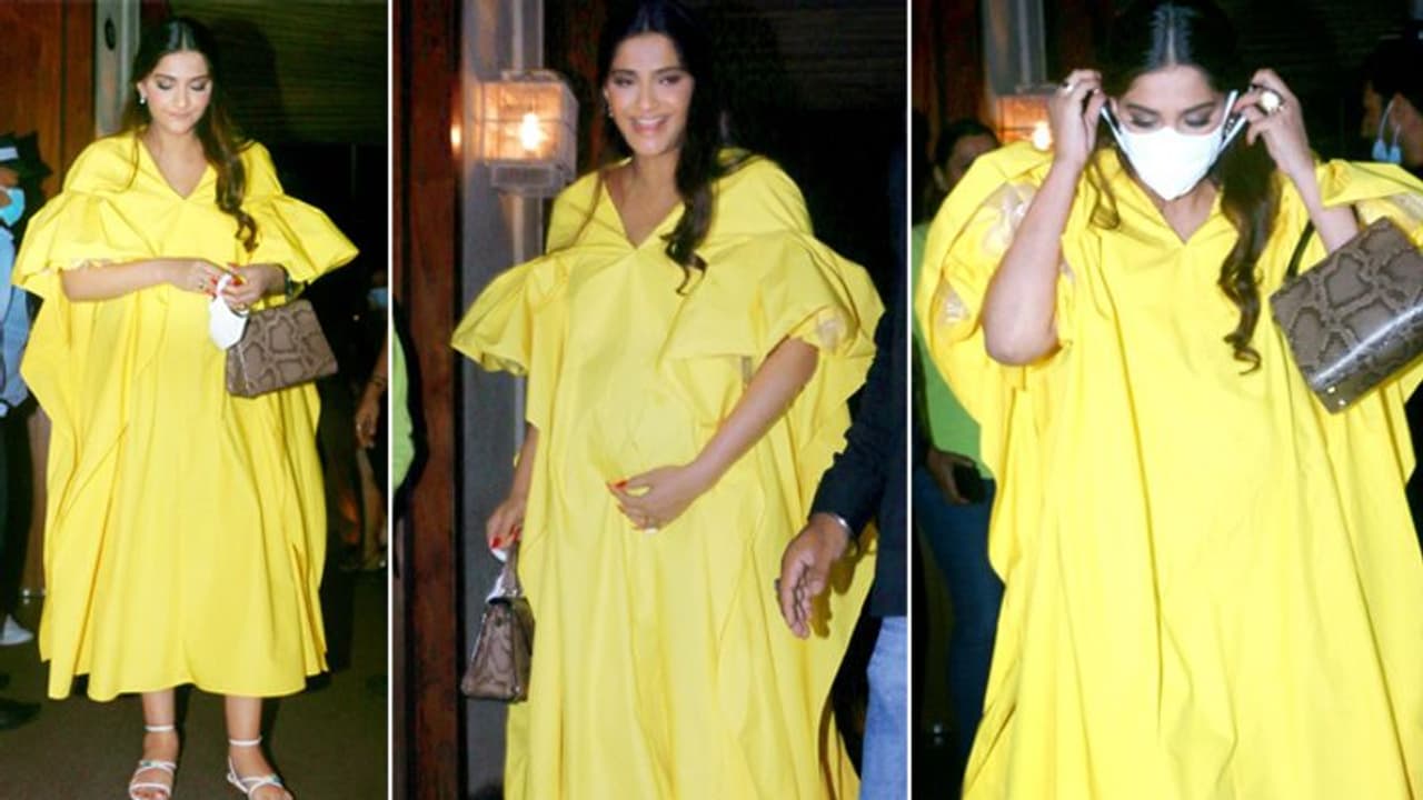 पैरों में सूजन और चलना फिरना भी हो रहा प्रेग्नेंट सोनम कपूर के लिए मुश्किल, फिर भी पहुंच गई यहां