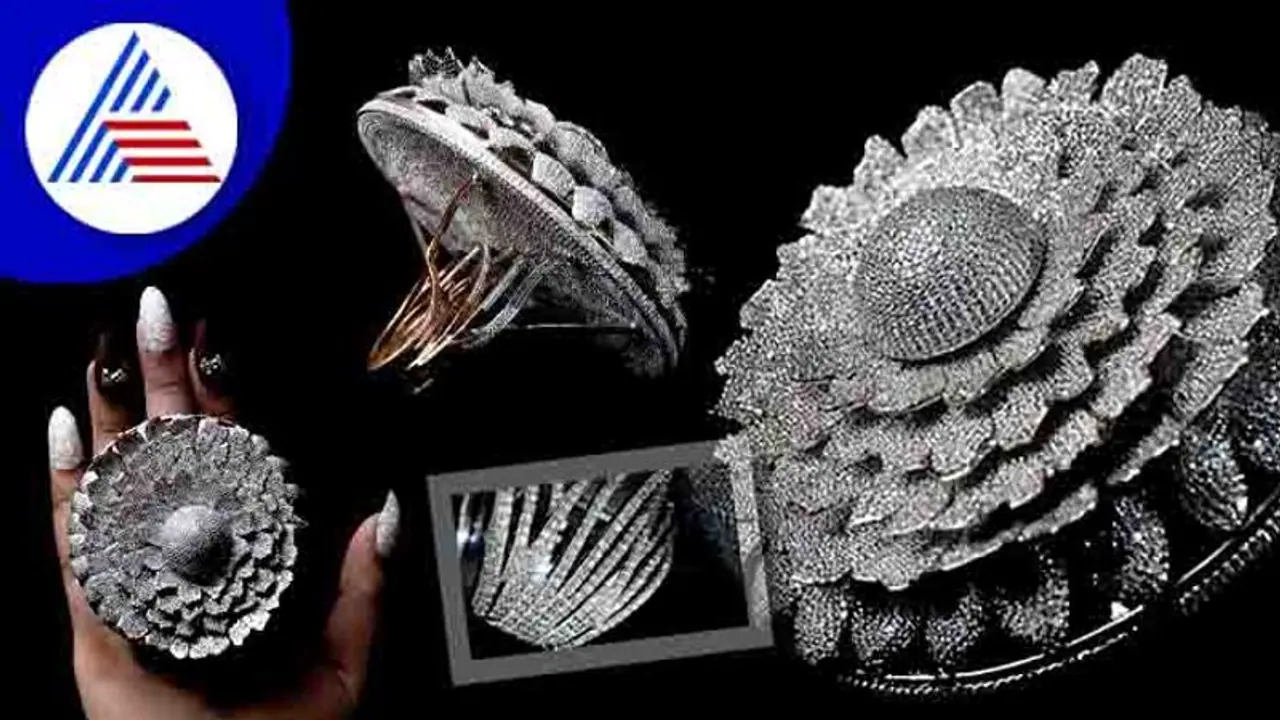 ಅಬ್ಬಬ್ಬಾ.. ಇದು 24,679 ವಜ್ರ ಅಳವಡಿಸಿದ ಉಂಗುರ, ಗಿನ್ನಿಸ್‌ ದಾಖಲೆಗೆ ಸೇರ್ಪಡೆ