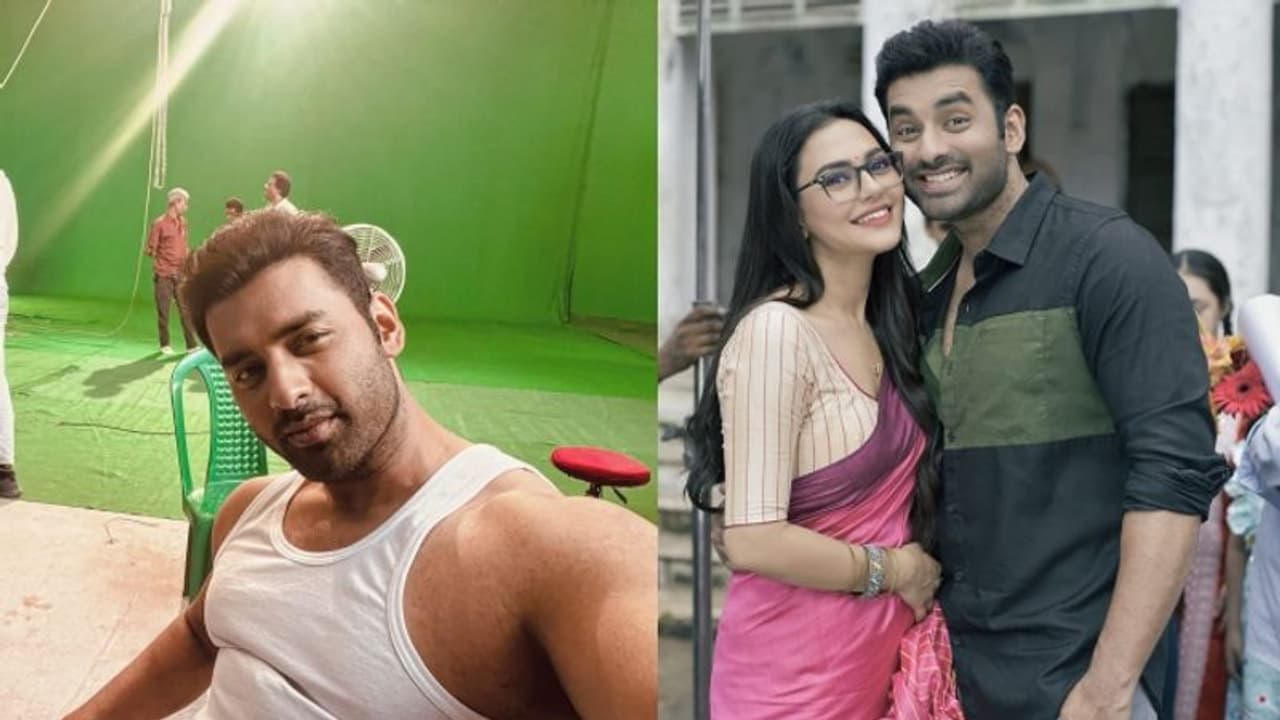 শ্যুটিং সেটে কাছের বন্ধু নুসরতের সঙ্গে খেলা করতে দেখা গেলো অভিনেতা অঙ্কুশকে নিজেই পোস্ট করেছেন সেই ভিডিও শ্যুটিং সেটে কাছের বন্ধু নুসরতের সঙ্গে খেলা করতে দেখা গেলো অভিনেতা অঙ্কুশকে নিজেই পোস্ট করেছেন সেই ভিডিও