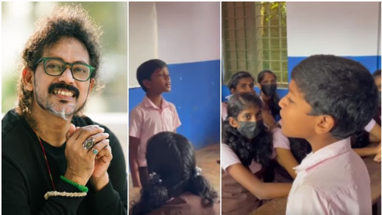 'സുഖമുള്ള ചെറിയ നോവ്, എത്ര ഹൃദ്യം'; 'ആകാശമായവളെ' പാടി മിലൻ, അഭിനന്ദിച്ച് ഷഹബാസ് അമൻ 'സുഖമുള്ള ചെറിയ നോവ്, എത്ര ഹൃദ്യം'; 'ആകാശമായവളെ' പാടി മിലൻ, അഭിനന്ദിച്ച് ഷഹബാസ് അമൻ