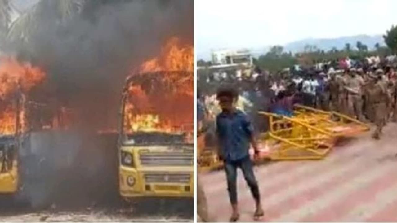 கள்ளக்குறிச்சி வன்முறைக்கு வெளியூர் நபர்களே காரணம்.! மாணவி மர்மச்சாவு மட்டும் காரணம் இல்லை அன்புமணி