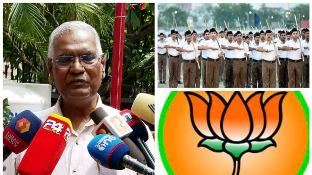 'ബിജെപിക്കും,ആർഎസ്എസിനും സ്വാതന്ത്ര്യ ലബ്ധിയിൽ പങ്കില്ല, കമ്മ്യൂണിസ്റ്റുകാർ രക്തസാക്ഷിത്വം വരിച്ചു ' ഡി രാജ 'ബിജെപിക്കും,ആർഎസ്എസിനും സ്വാതന്ത്ര്യ ലബ്ധിയിൽ പങ്കില്ല, കമ്മ്യൂണിസ്റ്റുകാർ രക്തസാക്ഷിത്വം വരിച്ചു ' ഡി രാജ