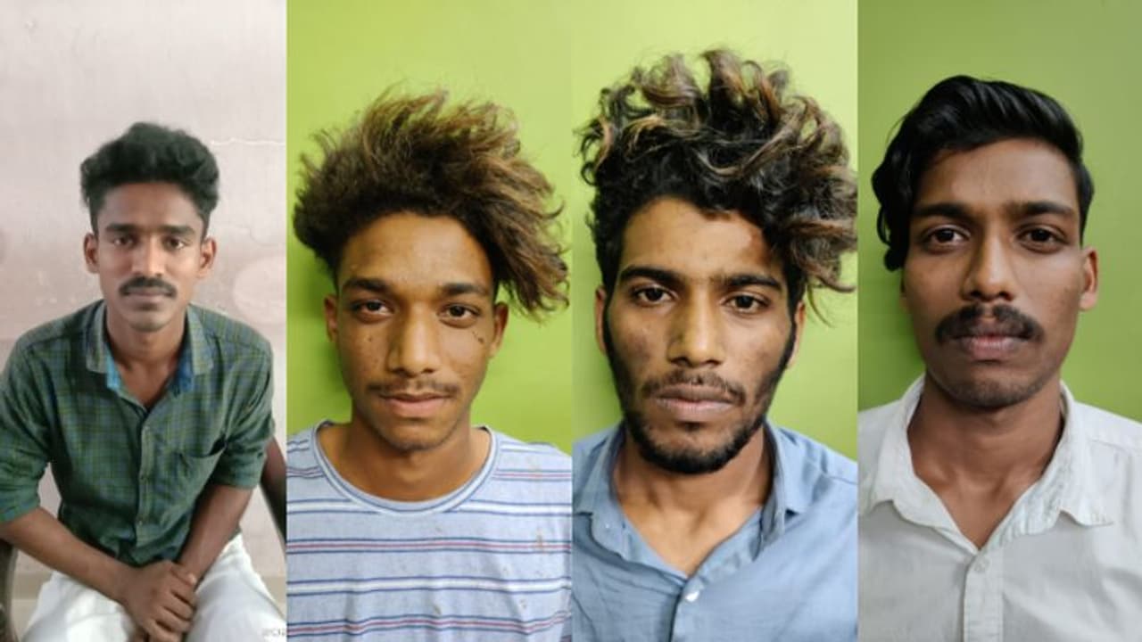 റെയിൽവേ ട്രാക്കുകളിൽ മയക്കുമരുന്ന് ഉപയോഗം: ഒമ്പതാം ക്ലാസുകാരൻ ഉൾപ്പെടെ അഞ്ച് പേർ പിടിയിൽ റെയിൽവേ ട്രാക്കുകളിൽ മയക്കുമരുന്ന് ഉപയോഗം: ഒമ്പതാം ക്ലാസുകാരൻ ഉൾപ്പെടെ അഞ്ച് പേർ പിടിയിൽ