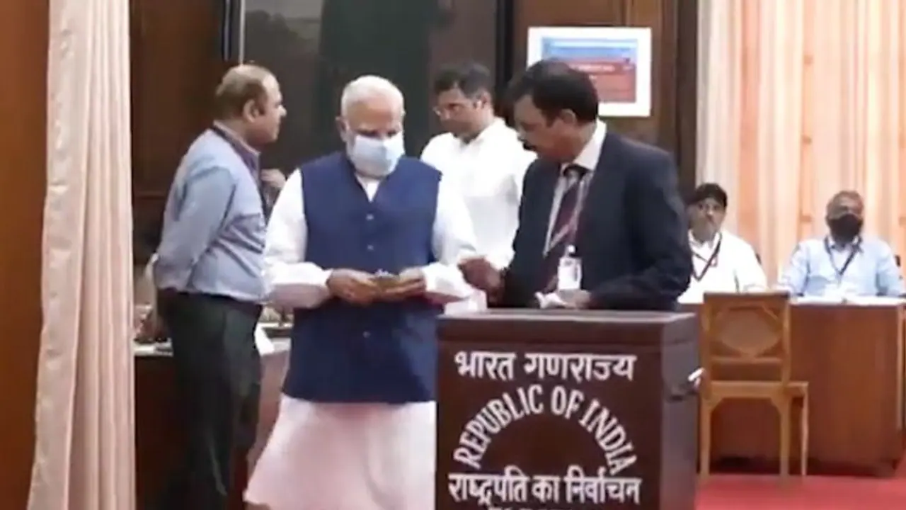 Presidential election 2022: Voting to elect India's 15th President begins; to conclude at 5 pm Presidential election 2022: Voting to elect India's 15th President begins; to conclude at 5 pm