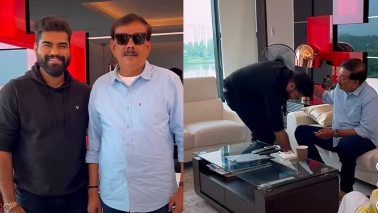  പ്രിയദർശന്റെ അനു​ഗ്രഹം വാങ്ങാനെത്തി റോബിൻ; പുതിയ സിനിമ വരുന്നുണ്ടോന്ന് ആരാധകർ