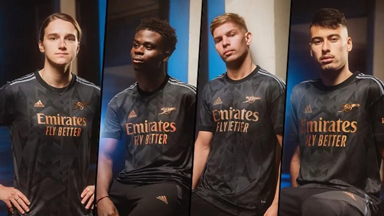 Arsenal's new black and gold away kit pays tribute to 'Little Islingtons', BLM movement; fans in awe Arsenal's new black and gold away kit pays tribute to 'Little Islingtons', BLM movement; fans in awe